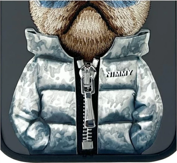 Панель Nimmy Cool&Cute 2.0 Dog для Apple iPhone 16 Black (6971080319396) - зображення 10