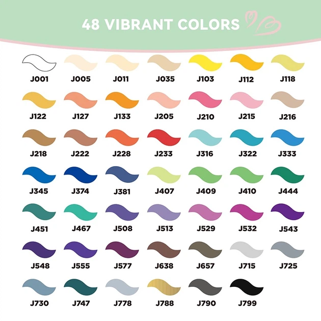 Markery akrylowe Arrtx 48 kolorów (AACM-0748D) - obraz 4