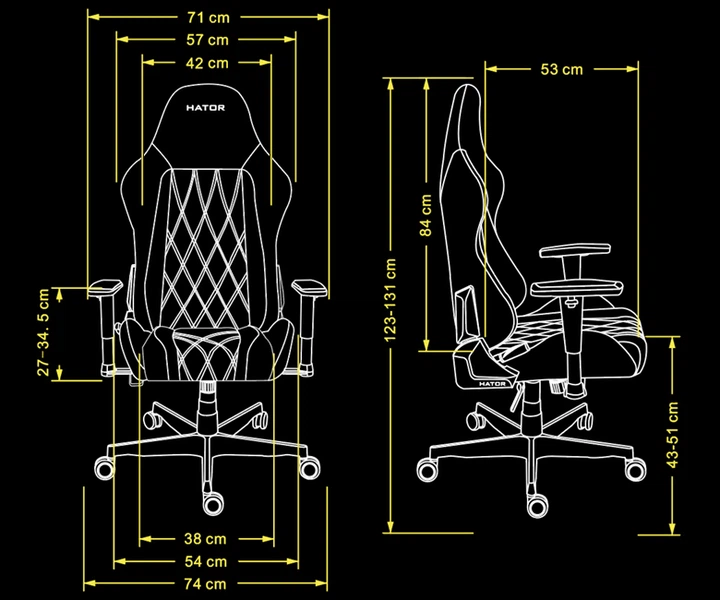 Крісло для геймерів HATOR Darkside 3M Fabric Grey (HTC3016M) - зображення 13
