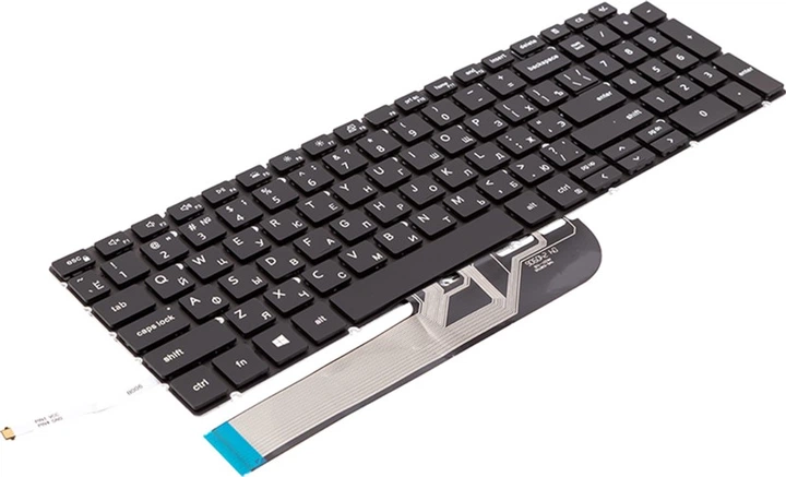Klawiatura do laptopa PowerPlant Dell Inspiron 5584, 5590, black, podświetlenie (KB315697) - obraz 2