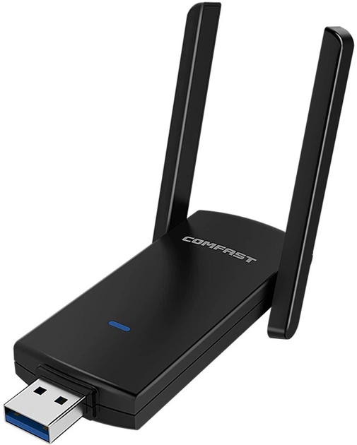 WiFi-USB адаптер COMFAST WiFi, 1300 Мбіт/с, 2.4 ГГц, 5 ГГц (CF-924AC-V2) - зображення 4