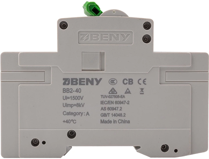 Wyłącznik automatyczny prądu stałego Beny BB2-40 (NV822645) - obraz 3