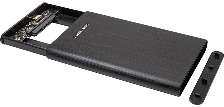 Zewnętrzna obudowa PowerPlant do HDD 2.5" USB 3.1 Type-C (HC380473) - obraz 4