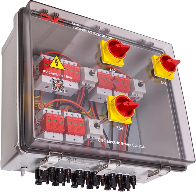Комунікаційна коробка CNC PV DC 6 входів - 6 виходів IP67 (NV822324) - зображення 4