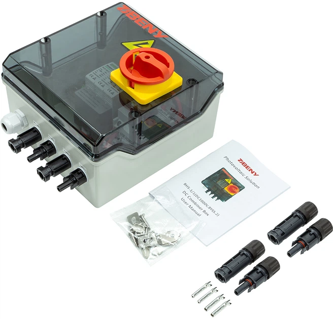 Комунікаційна коробка HiSmart PV DC 1 вхід - 1 вихід IP66 (NV820122) - зображення 5