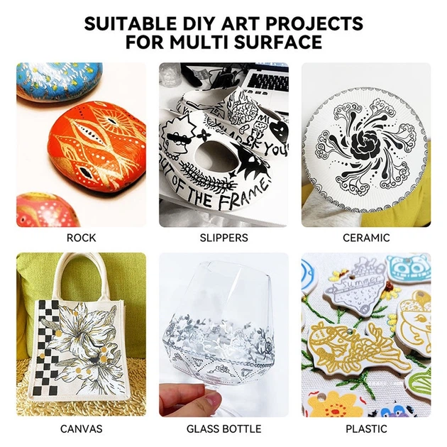 Markery Arrtx Akrylowe AACM-0500-10A 10 szt. (LC303601) - obraz 5