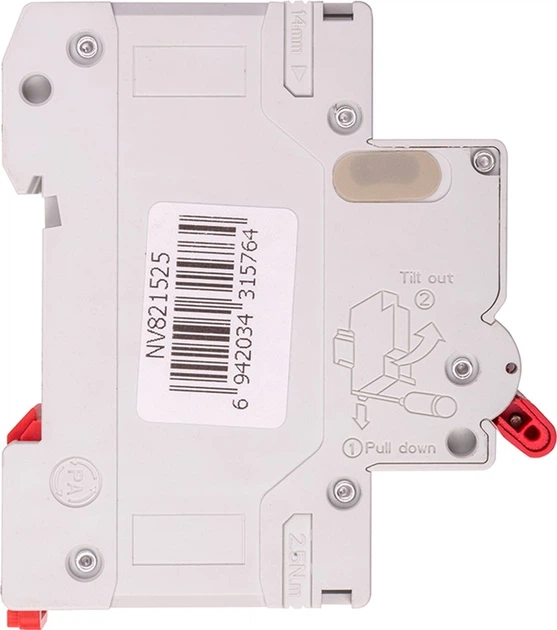 Modułowy wyłącznik automatyczny CNC Electric YCB9-80M 3P C16 6ka (NV821525) - obraz 2