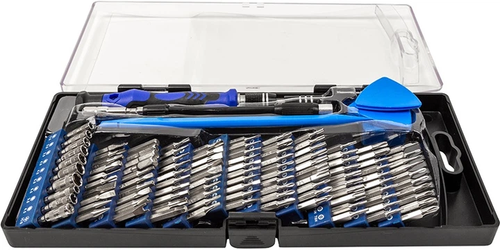 Набір магнітних викруток HiSmart 124 в 1 (TV993307) - зображення 2