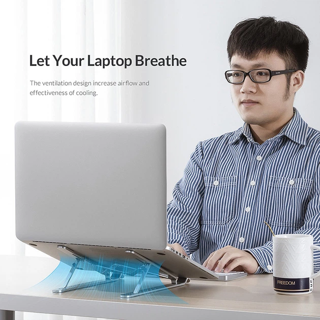 Підставка для ноутбука Orico Silver (HS081676) - зображення 6