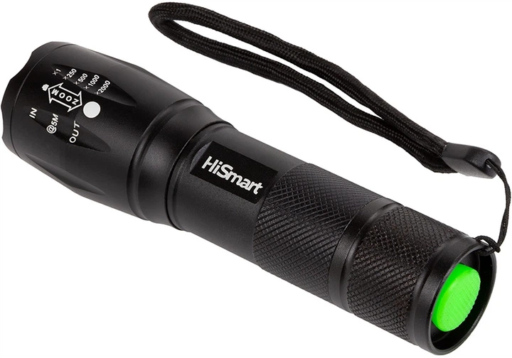 Ручний ліхтарик HiSmart 1000 люмен 10W (AA620142) - зображення 2
