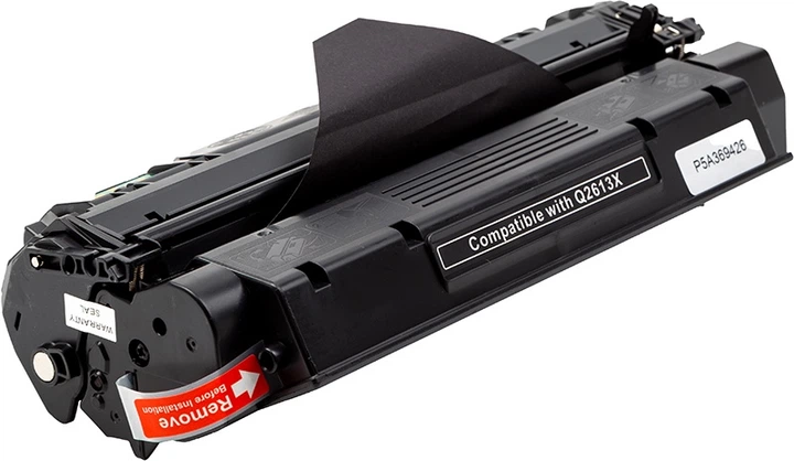 Тонер-картридж PowerPlant сумісний аналог HP LaserJet 1300 (Q2613X) Black (PP-Q2613X) - зображення 3