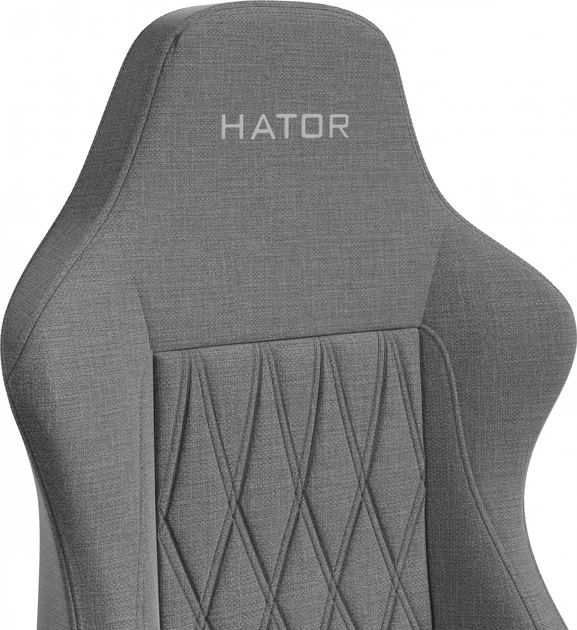 Крісло для геймерів HATOR Darkside 3L Fabric Grey (HTC3016L) - зображення 5