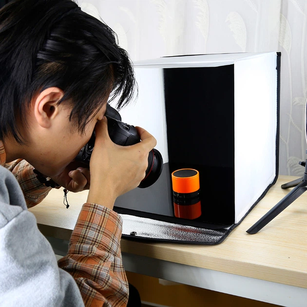 Tło akrylowe do fotografii przedmiotowej Puluz 30 cm, czarne - obraz 5