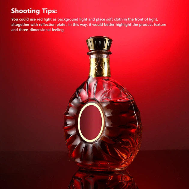 Tło akrylowe do fotografii przedmiotowej Puluz 30 cm, czarne - obraz 8