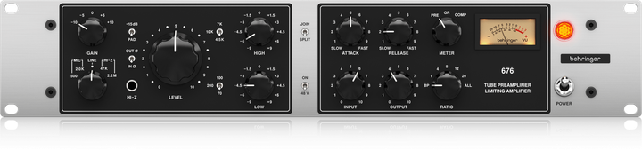 Przedwzmacniacz mikrofonowy Behringer 676 Tube (4033653081870) - obraz 4