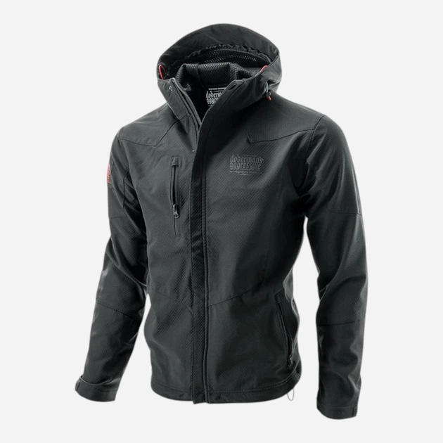Ветровка мужская Dobermans Aggressive KU08BK 3XL Черная - Фото 1 Ветровка мужская Dobermans Aggressive KU08BK 3XL Черная - изображение 1