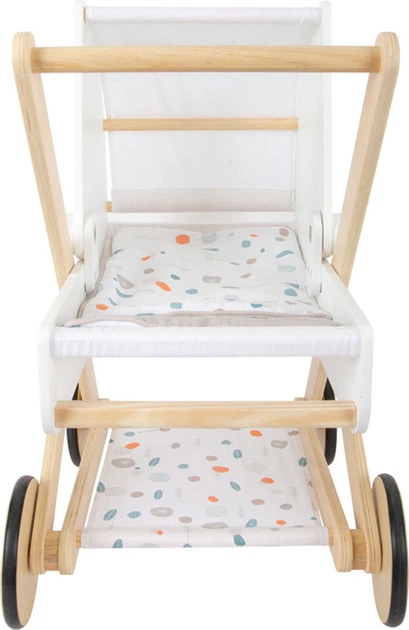 Wózek dla lalek Small Foot Little Button drewniany 5410291 (4020972119148) - obraz 2