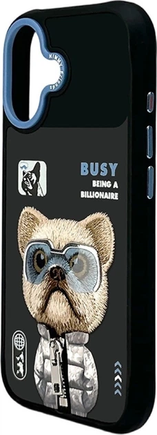 Панель Nimmy Cool&Cute 2.0 Dog для Apple iPhone 17 Black (6971080313745) - зображення 2