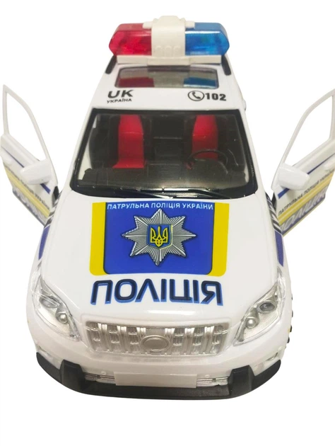 Джип «Поліція України» TK Group TK-0223: інерція, відкриваються двері та багажник - зображення 6