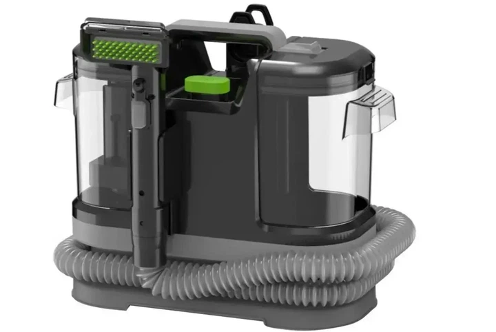 Моющий пылесос Germatic M-332-B 1600 Вт для ковров, мебели, текстиля 2 контейнера мощность всасывания 15 кПа. Черный - изображение 6