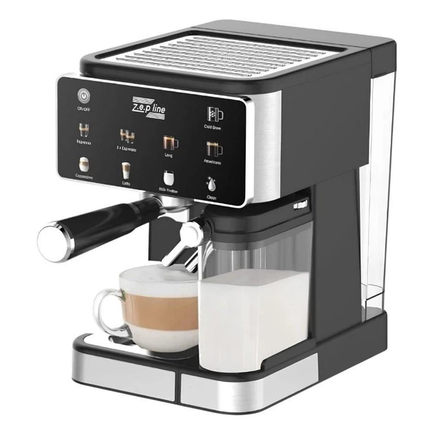 Кавомашина Zepline ZP-6806 (3000 Вт, 20 Bar, сенсорна, капсули/мелена кава, з капучинатором) - зображення 8