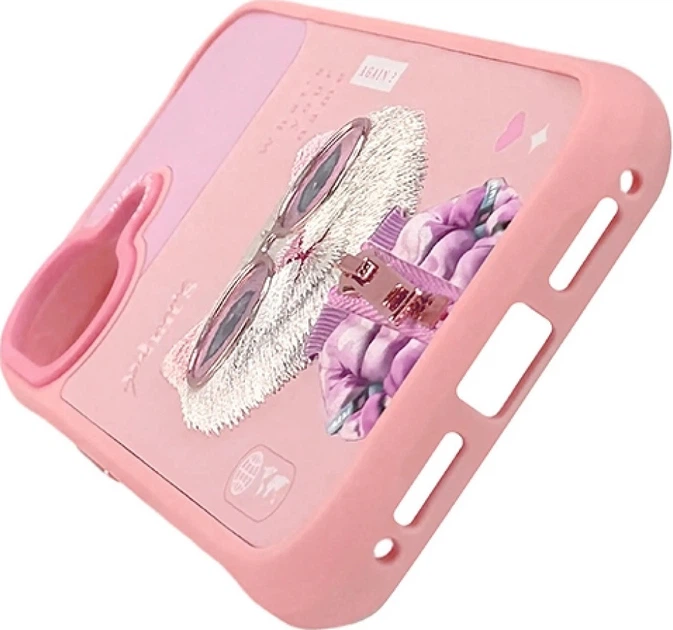 Etui plecki Nimmy Cool&Cute 2.0 Cat do Apple iPhone 17 Pink (6971080313783) - obraz 5