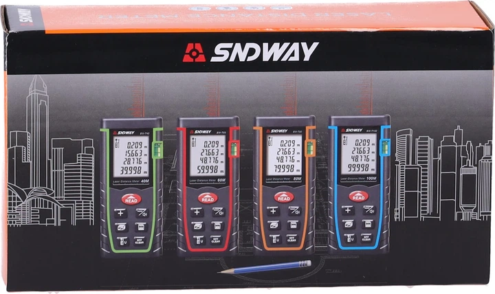 Лазерний далекомір Sndway FREEMANS PRO-L40 40 м 86681 (5904041146305) - зображення 3