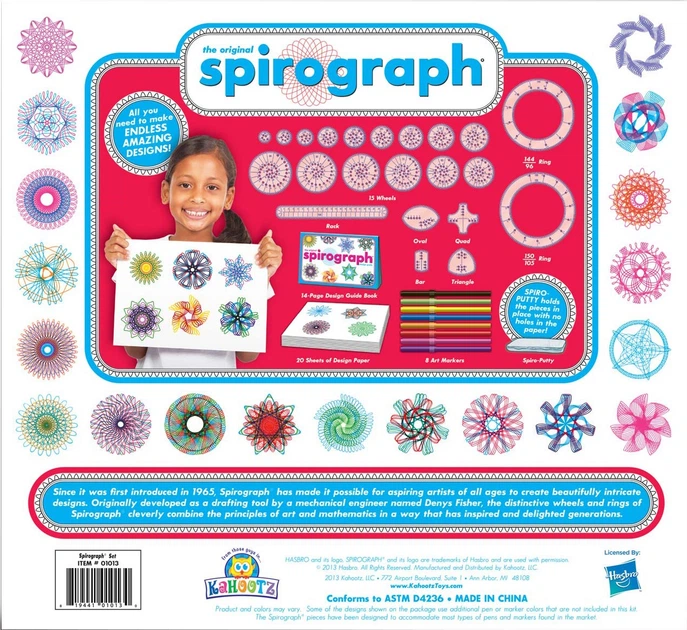 Набір для творчості Spirograph з маркерами 33978 (819441010130) - зображення 3