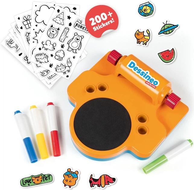 Машина для малювання наклейок Jumbo Dessineo 1110100010 (8710126017562) - зображення 2