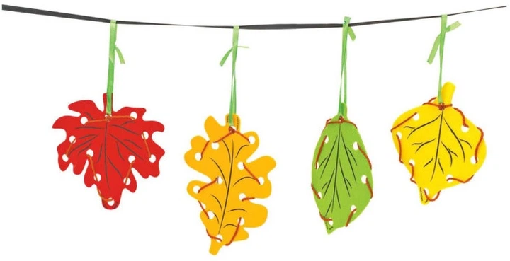 Набір для творчості Colorations плетене листя 24 елементи WEAVLEAF (191487024068) - зображення 2