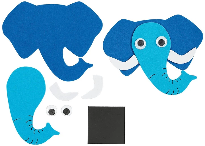 Набір для творчості Colorations пінні мордочки тварин 60 елементів ANIFACE (191487003841) - зображення 4