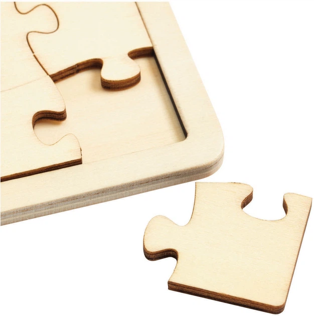 Набір для творчості Colorations дерев’яна головоломка 6 елементів DIYWDPZ (191487033756) - зображення 3