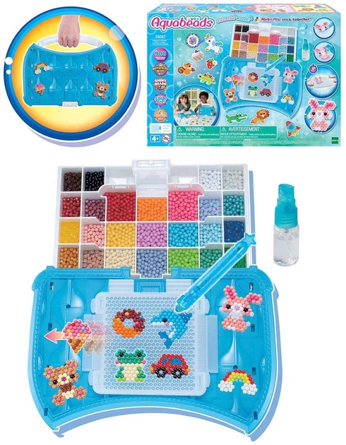 Zestaw kreatywny Aquabeads Beginners: Case studio 35087 (5054131350874) - obraz 2