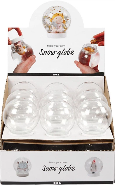 Набір для творчості Creativ Company Снігові кулі 18 елементів 52138 (5712854453196) - зображення 2