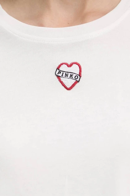 Футболка Pinko XS белый 105665a - изображение 4