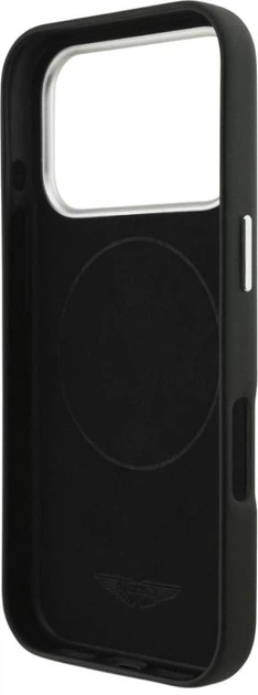 Панель Aston Martin HC FW Logo MagSafe для Apple iPhone 17 Pro Black (3666339533236) - зображення 6
