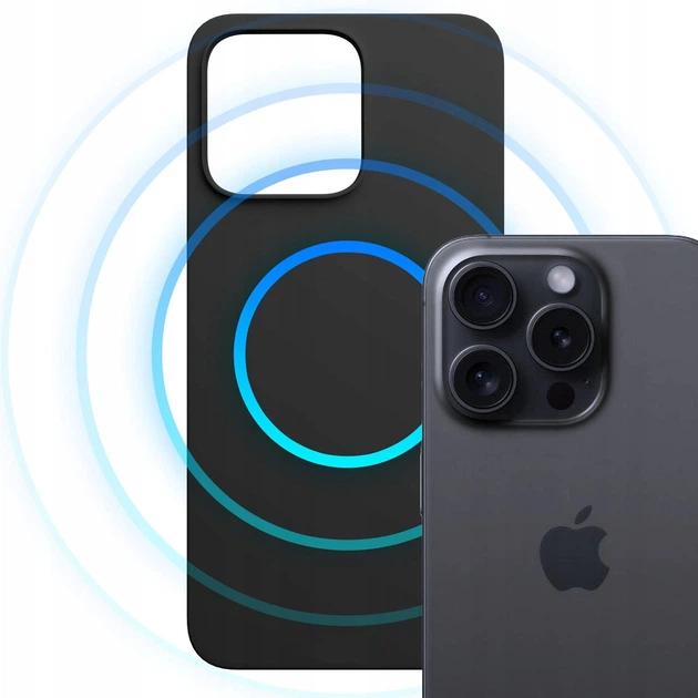 Etui 3MK Hardy MagSilicone do Apple iPhone 16 Pro Graphite (5903108661461) - obraz 6