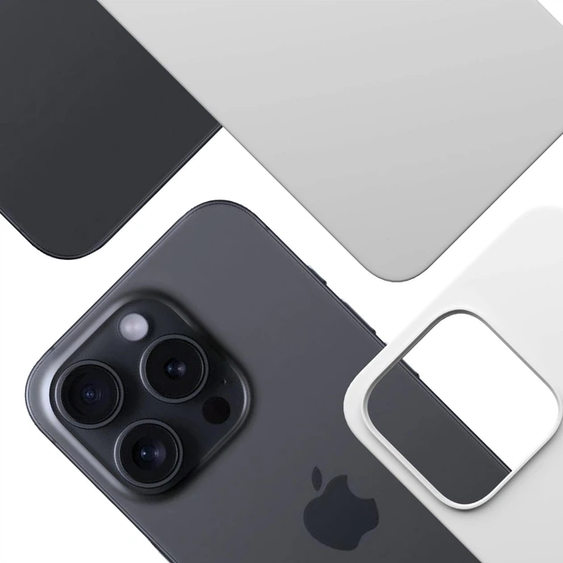 Etui 3MK Hardy MagSilicone do Apple iPhone 13 Pro Max Silver (5903108661607) - obraz 3