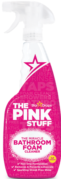 Пена для чистки ванной комнаты The Pink Stuff, 750 мл - изображение 7