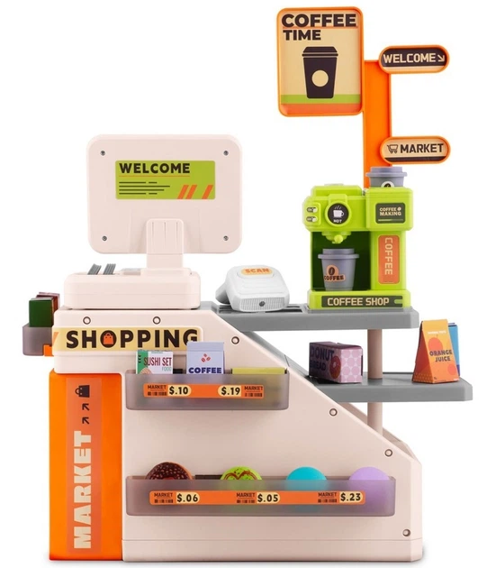 Zestaw zabawkowy RICOKIDS kasa sklepowa (5903890631055) - obraz 2