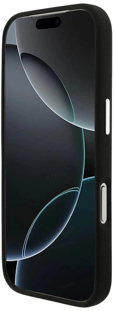 Панель AMG Silicone Oversize Rhombs MagSafe для Apple iPhone 17 Pro Max Black (3666339542177) - зображення 7