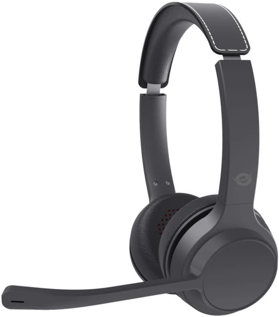 Навушники Conceptronic Bluetooth Stereo Headset Wireless Black (POLONA04B) - зображення 2