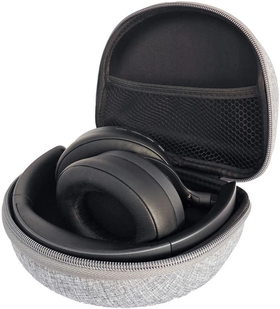 Навушники Conceptronic Bluetooth Stereo Headset Wireless Black + Чохол (ALVAH02B) - зображення 3