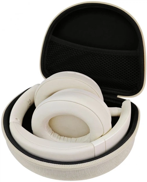 Навушники Conceptronic Bluetooth Stereo Headset Wireless Cream + Чохол (ALVAH02C) - зображення 2