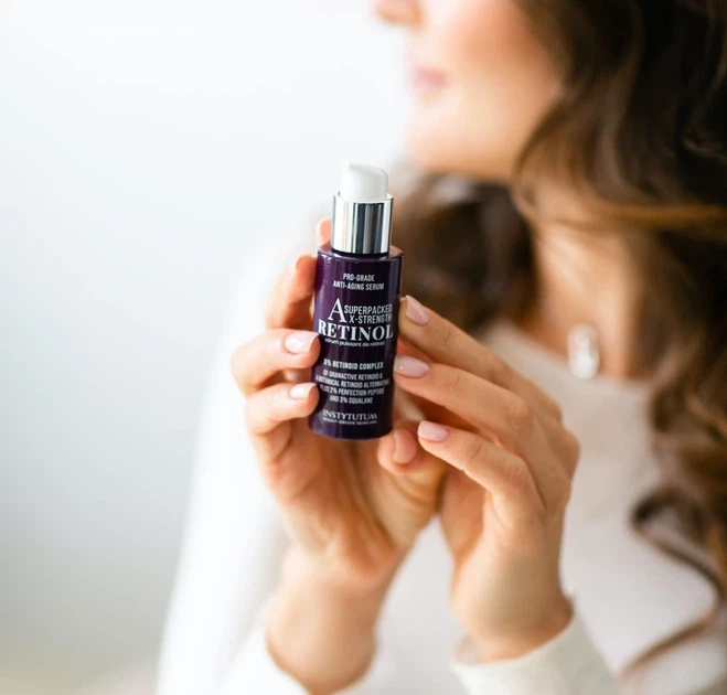 Instytutum Pro-Grade Anti-Aging X-Strength Retinol Serum – сыворотка с ретиноидом для омоложения кожи, 30 мл - изображение 4