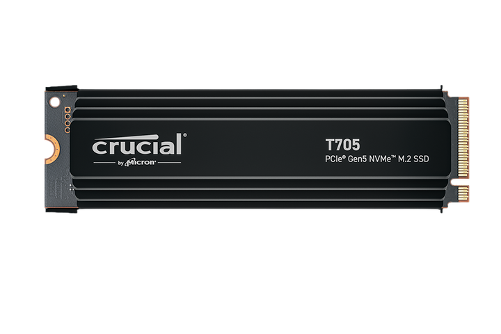 SSD M.2 накопичувач Crucial T705 4TB with heatsink (CT4000T705SSD5) Б/В - зображення 3