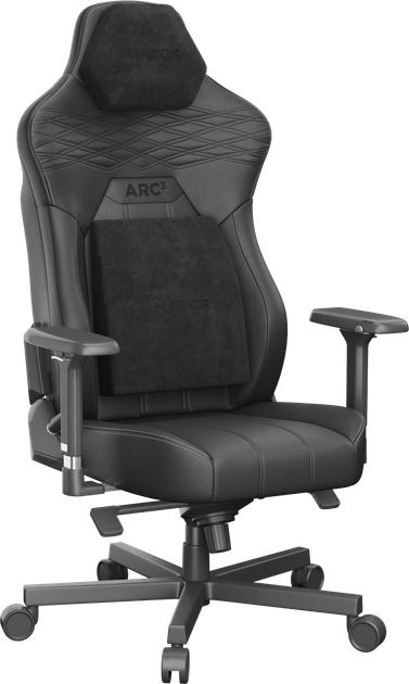 Крісло для геймерів Hator Arc 3 XL PU Black (HTC3400XL) - зображення 3