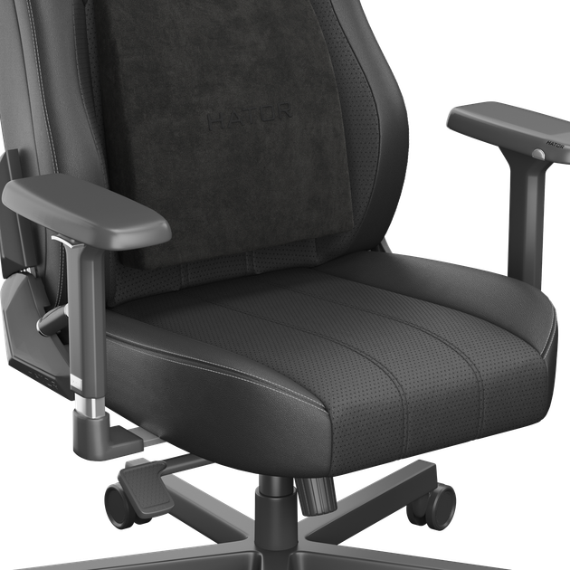 Крісло для геймерів Hator Arc 3 XL PU Black (HTC3400XL) - зображення 6