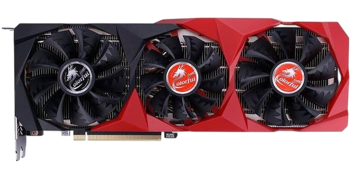 Видеокарта GeForce RTX 3070 8GB Colorful (RTX 3070 NB V2 LHR-V) Б/У - изображение 2