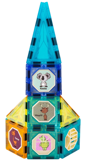 Магнітний конструктор RICOKIDS Вежа RK-768 (5903890617103) - зображення 4